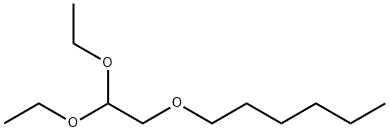 1-(2,2-diethoxyethoxy)hexane 结构式