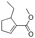 1-Cyclopentene-1-carboxylicacid,5-ethyl-,methylester(9CI) 结构式