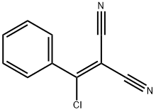 Α-氯苯亚甲基丙二腈 结构式