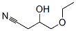 4-Ethoxy-3-hydroxybutyronitrile 结构式