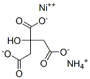 citric acid , ammonium nickel salt  结构式