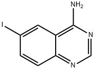 6-碘-4-氨基喹唑啉 结构式