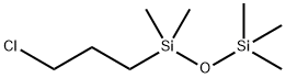 (3-chloropropyl)pentamethyldisiloxane 结构式