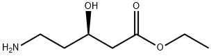 (R)-5-氨基-3-羟基戊酸酯 结构式