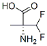 (R)-2-氨基-3,3-二氟-2-甲基丙酸 结构式