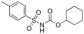 N-Tosylcarbamic acid cyclohexyl ester 结构式