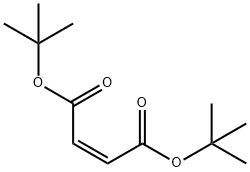 马来酸二叔丁酯 结构式