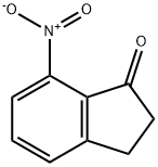 7-硝基-1-茚满酮 结构式
