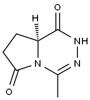 Pyrrolo[1,2-d][1,2,4]triazine-1,6(2H,7H)-dione, 8,8a-dihydro-4-methyl-, (S)- (9CI) 结构式