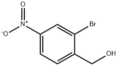 2-溴-4-硝基苯甲醇 结构式