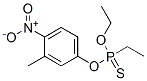 Ethylphosphonothioic acid O-ethyl O-(3-methyl-4-nitrophenyl) ester 结构式
