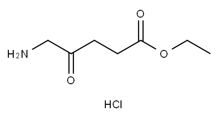 乙基5-氨基-4-氧代戊酸酯盐酸盐 结构式
