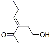 3-Hexen-2-one, 3-(2-hydroxyethyl)-, (E)- (9CI) 结构式