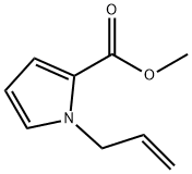 1H-Pyrrole-2-carboxylicacid,1-(2-propenyl)-,methylester(9CI) 结构式