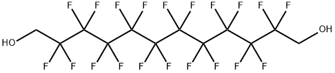 1H,1H,12H,12H-全氟-1,12-十二烷二醇 结构式