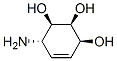 4-Cyclohexene-1,2,3-triol,6-amino-,[1R-(1alpha,2alpha,3alpha,6beta)]-(9CI) 结构式