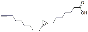 2-(8-Nonynyl)-1-cyclopropene-1-heptanoic acid 结构式