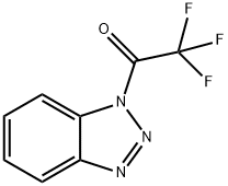 1-(三氟甲基)乙酰基苯并三唑 结构式
