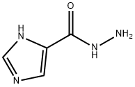 1H-IMIDAZOLE-5-CARBOHYDRAZIDE 结构式