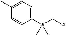 4-[(Chloromethyl)dimethylsilyl]toluene 结构式