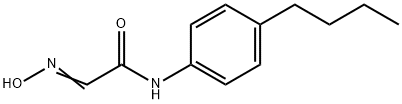 (2E)-N-(4-BUTYLPHENYL)-2-(HYDROXYIMINO)ACETAMIDE 结构式
