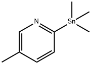 TRIMETHYL-(5-METHYL-2-PYRIDYL)STANNANE 结构式
