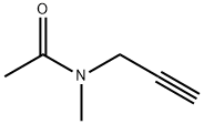 N-甲基-N-(丙-2-炔-1-基)乙酰胺 结构式