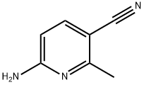 6-氨基-2-甲基烟酰腈 结构式
