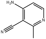 4-氨基-2-甲基烟腈 结构式