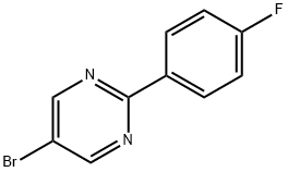 Pyrimidine, 5-bromo-2-(4-fluorophenyl)- (9CI) 结构式