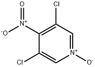 3,5-二氯-4-硝基吡啶N-氧化物 结构式