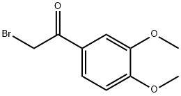 溴代-3,4-二甲氧基苯乙酮 结构式