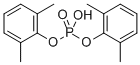 二(2,6-二甲基苯基)磷酸酯 结构式