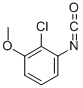 Benzene, 2-chloro-1-isocyanato-3-methoxy- 结构式