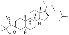 3-DOXYL-5Α-胆甾烷 结构式