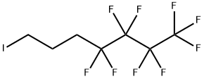 4,4,5,5,6,6,7,7,7-九氟庚基碘化物 结构式