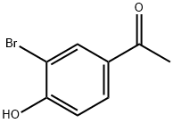3-溴-4-羟基苯乙酮 结构式