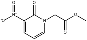 3-硝基-2-氧代-1(2H)-吡啶乙酸甲酯 结构式