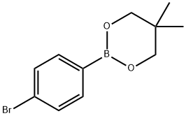 4-溴苯硼酸新戊二醇酯 结构式