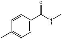 N-甲基-4-甲基苯甲酰胺 结构式