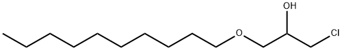 1-Chloro-3-(decyloxy)-2-propanol 结构式