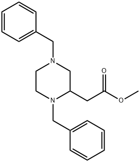 Methyl2-(1,4-dibenzylpiperazin-2-yl)acetate