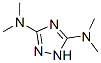 3,5-Bis(dimethylamino)-1H-1,2,4-triazole 结构式