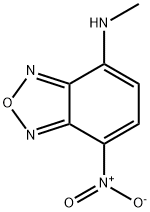 N-甲基-7-硝基-2,1,3-苯并噁二唑-4-胺 结构式