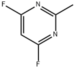 Pyrimidine, 4,6-difluoro-2-methyl- (8CI,9CI) 结构式