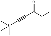 1-(三甲基硅基)-1-戊炔-3-酮 结构式