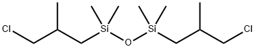 1,3-双(3-氯异丁基)四甲基二硅氧烷 结构式