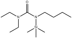 N-TRIMETHYLSILYL-N-N-BUTYL-N',N'-DIETHYLUREA 结构式