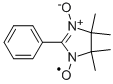 3-氧代-2-苯基-4,4,5,5-四甲基咪唑啉-1-氧 结构式