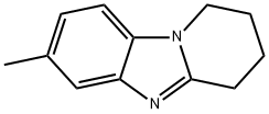 Pyrido[1,2-a]benzimidazole, 1,2,3,4-tetrahydro-7-methyl- (7CI,8CI,9CI) 结构式